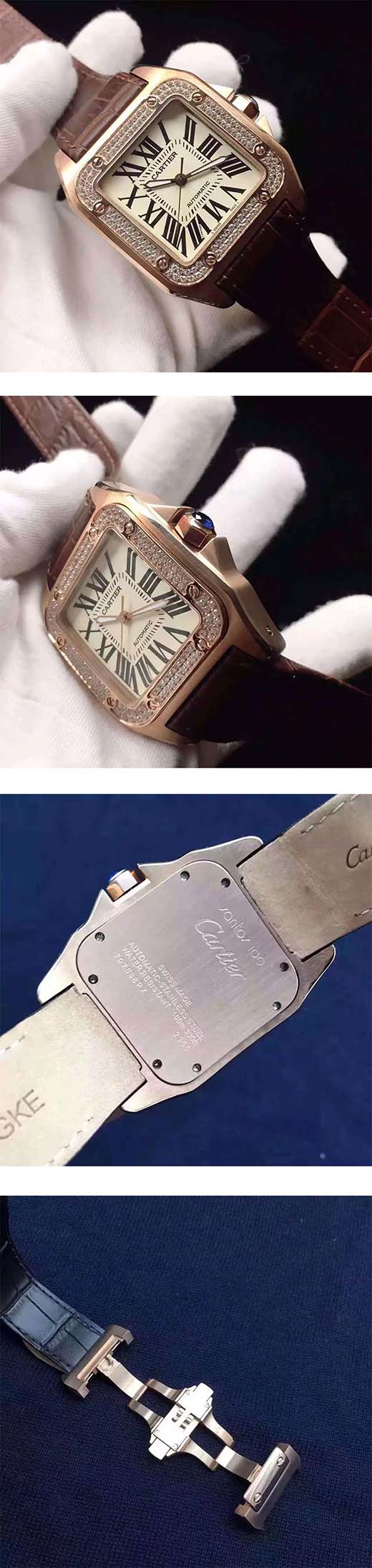 【販売促進中】カルティエサントス コピー時計、精度も本物と同じ